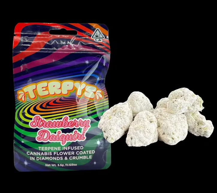 Photograph of product: Creme De Canna Terpy's Infused 3.5g Strawberry Daiquiri