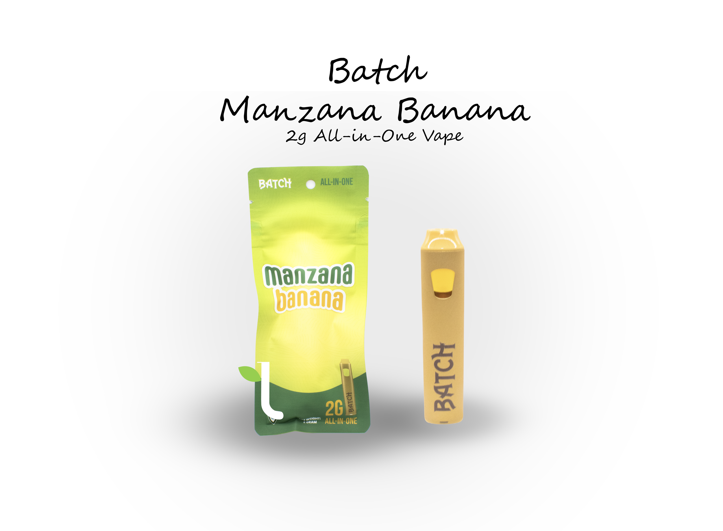 Photograph of product: Batch | AIO | Manzana Banana | 2g Vape