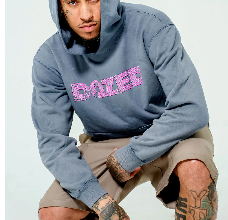 Photograph of product: Hoodies - Grey Distress