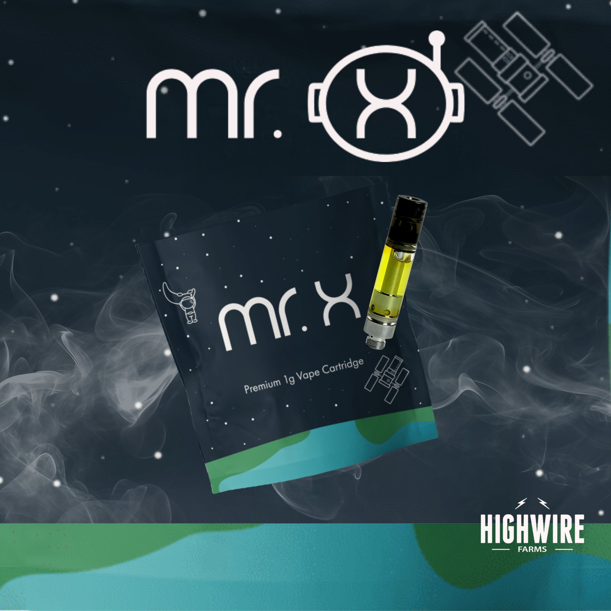 Photograph of product: MR.X Cart Strawberry Banana Goo 1g