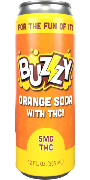 Photograph of product: Orange Soda | 5mg | Buzzy
