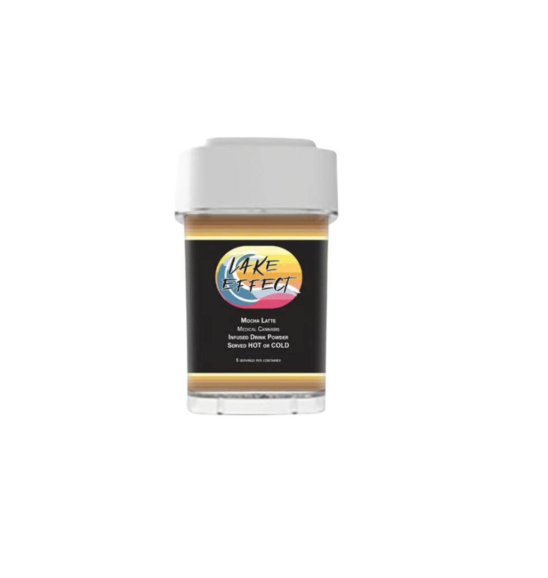 Photograph of product: Infused Mocha Powder | Lake Effect | 100mg