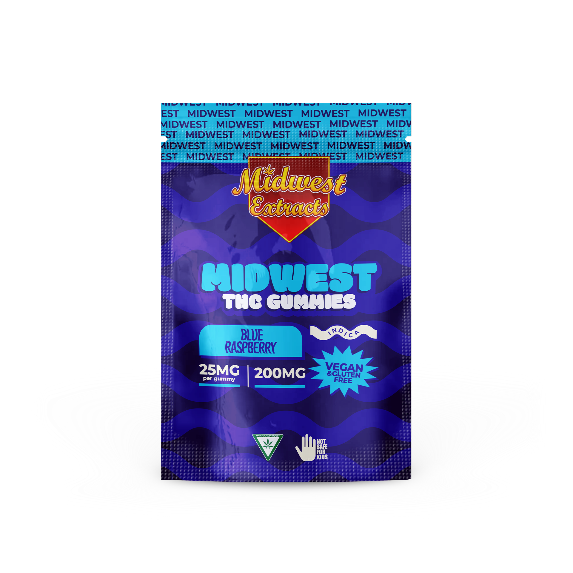 Photograph of product: Blue Raspberry Gummies