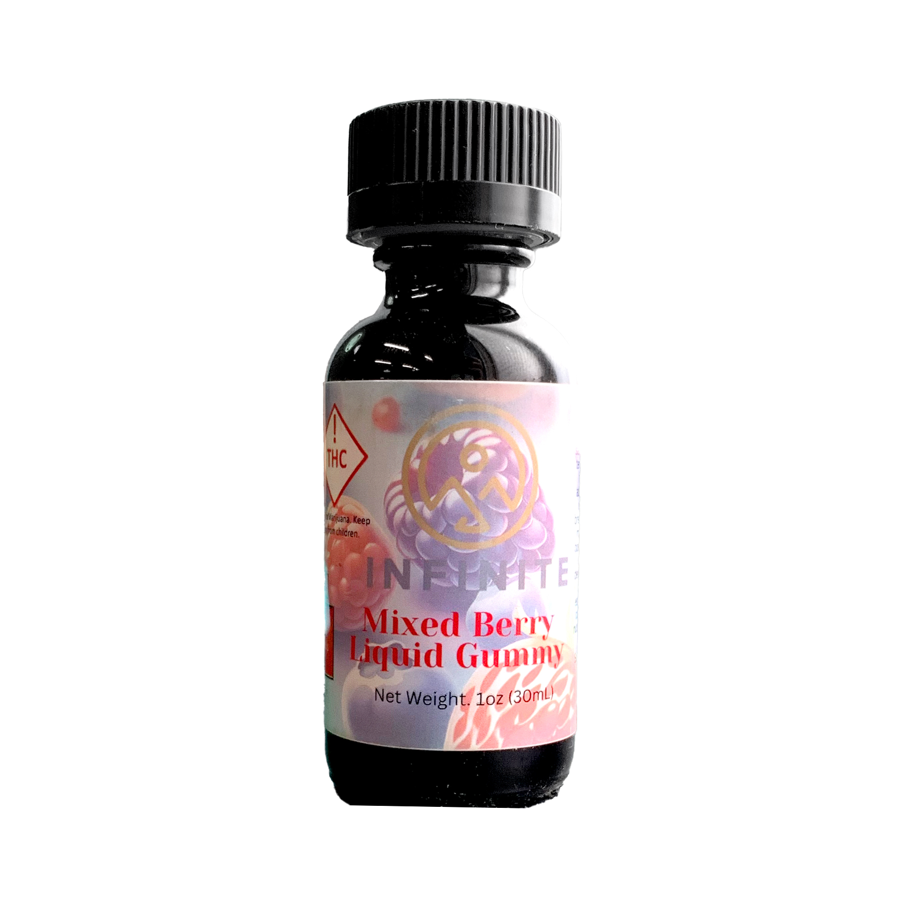 Photograph of product: Infinite Infusions Mixed Berry Liquid Gummies