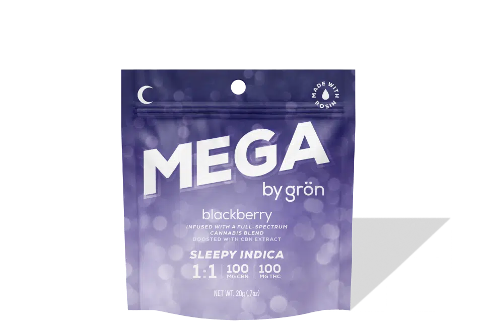 Photograph of product: Gron - 1:1 CBN/TH-oui Blackberry MEGA