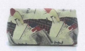 Photograph of product: Erbanna Mindy 1.0 'Newsprint' Smell-Proof Bag  Bold, Discreet, and Odor-Controlled