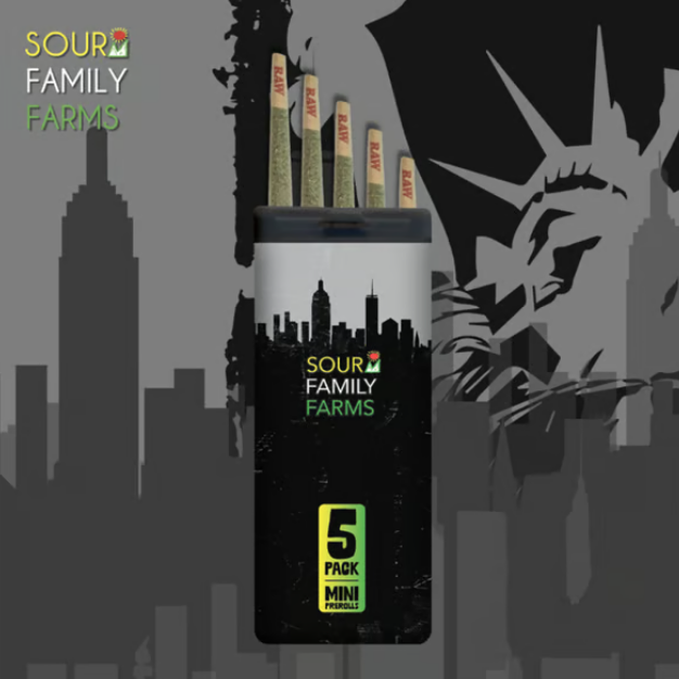 Photograph of product: Stone Sour Pre-Roll 5pk 2.5g