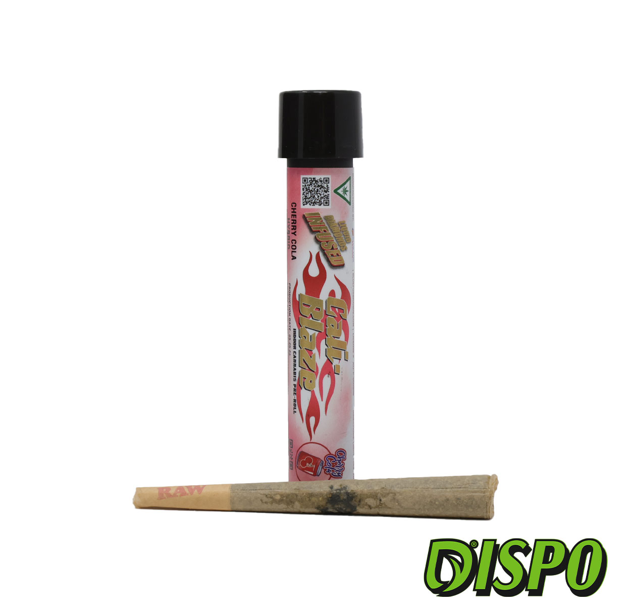 Photograph of product: Cali Blaze - Cherry Cola 1.2G Infused Joint