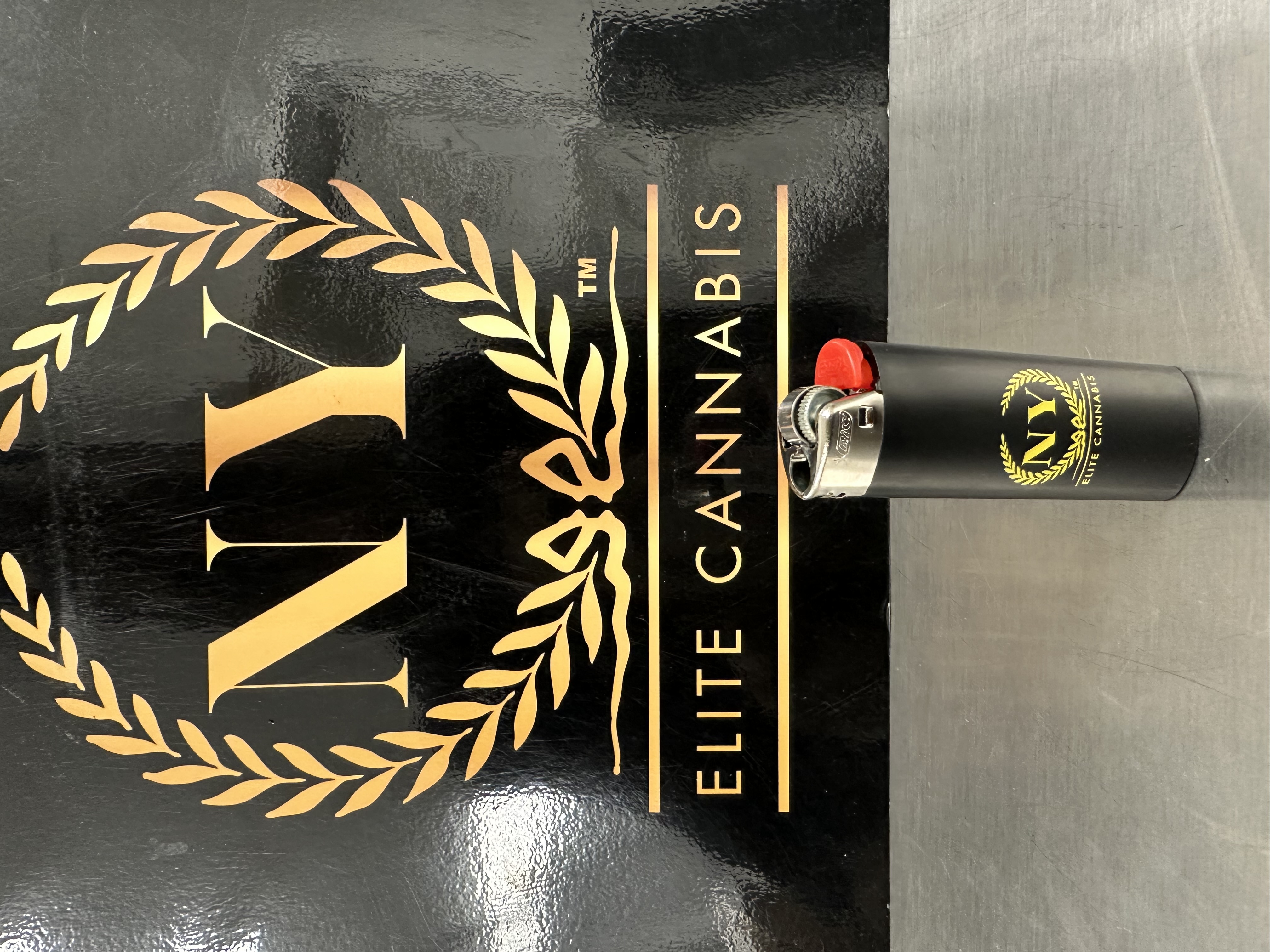 Photograph of product: Bic Lighters | Ny Elite Oui'd Black
