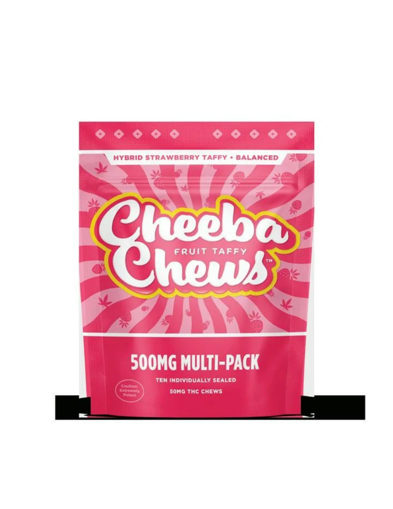 Photograph of product: cheeba Chews|Strawberry|500mg