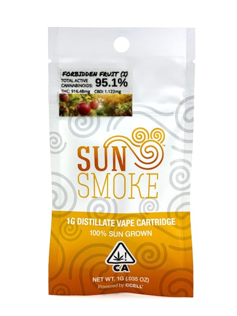 Photograph of product: Forbidden Fruit Cartridge - 1g - 