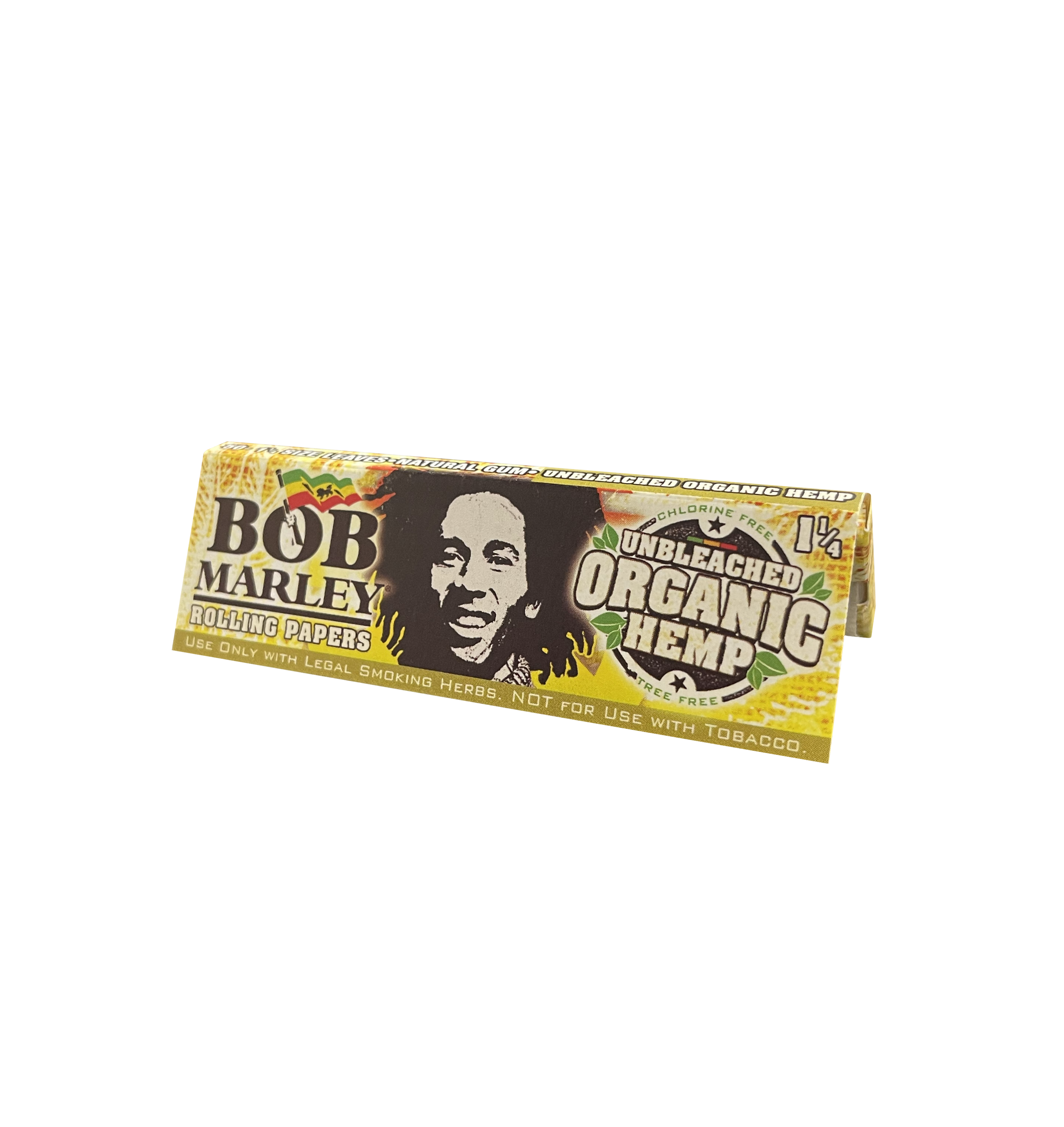Photograph of product: Bob Marley | Organic Un-bleached | 1 1/4 Papers
