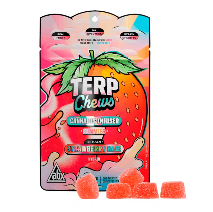 Photograph of product: STRAWBERRY HAZE - 20PK (100MG)