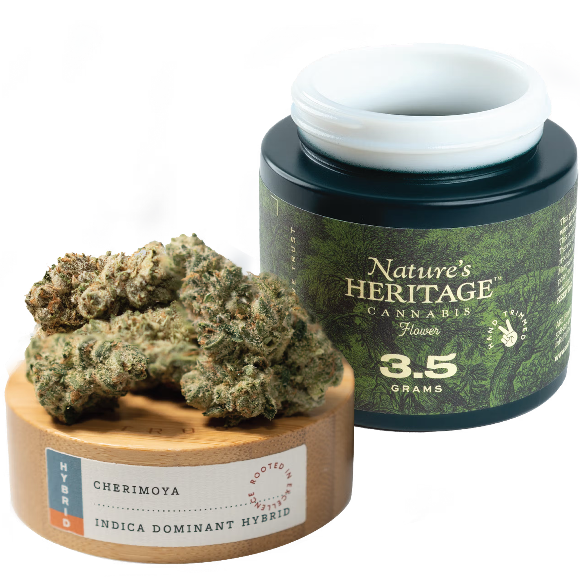 Photograph of product: Flower | Nature's Heritage | Cherimoya #10 [3.14%] - 3.5g