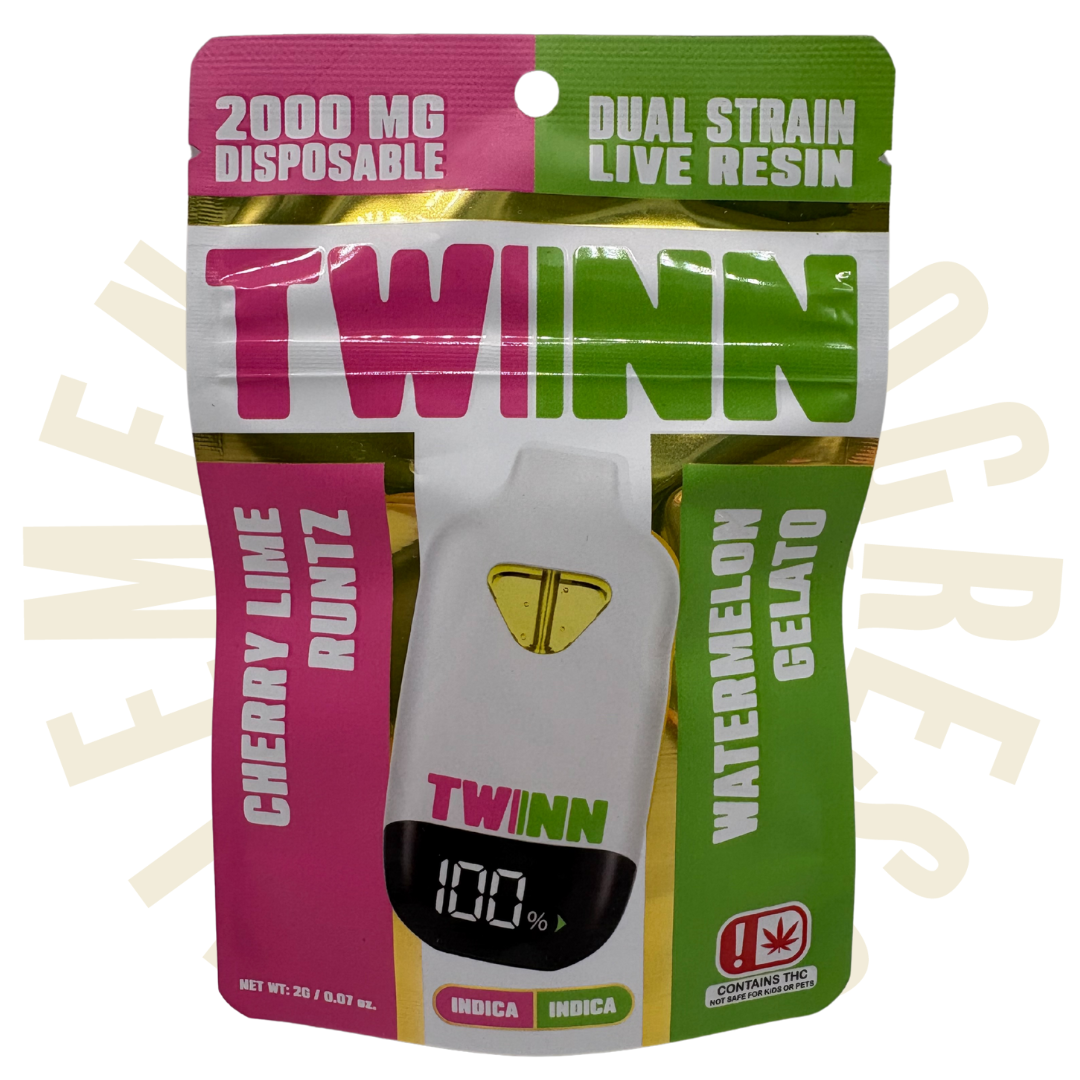 Photograph of product: Loud Panda - Twinn - Cherry Lime Runtz/Watermelon Gelato