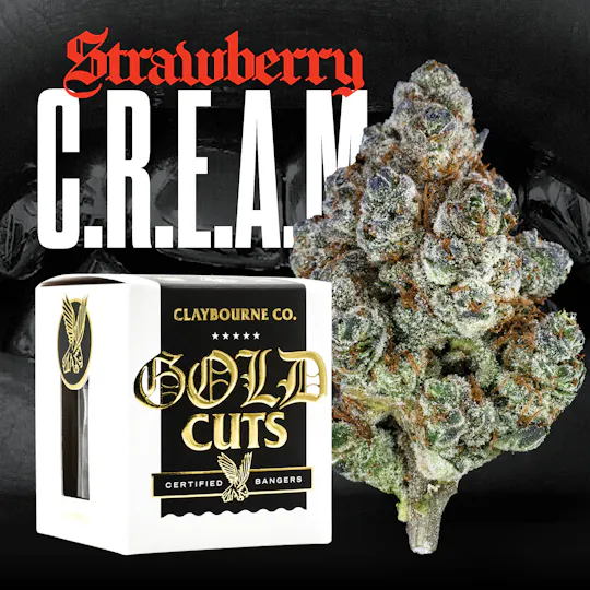 Photograph of product: Claybourne | Flower S | Strawberry C.R.E.A.M (GC) - 3.5g