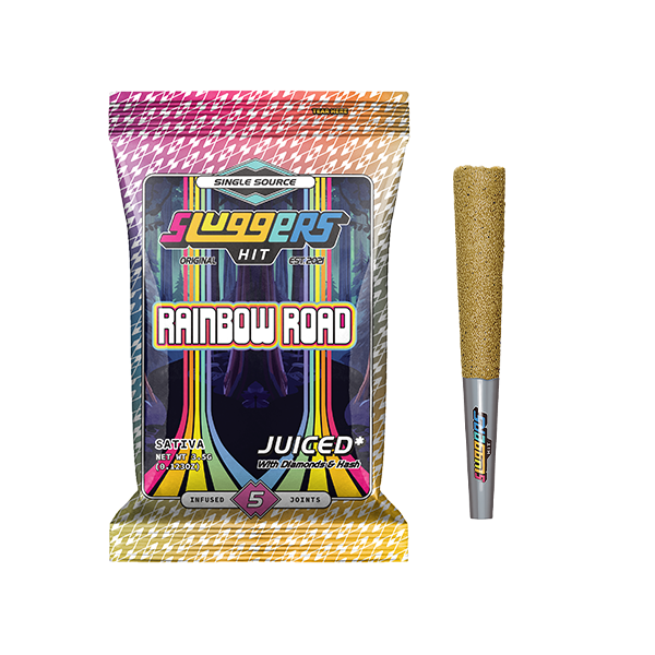 Photograph of Product: 0.7g/5pk Rainbow Road Infused Pre-Rolls | TAX INCLUDED