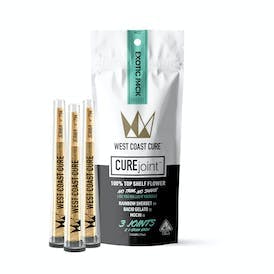 Photograph of product: The Exotic Pack | 3pk Prerolls