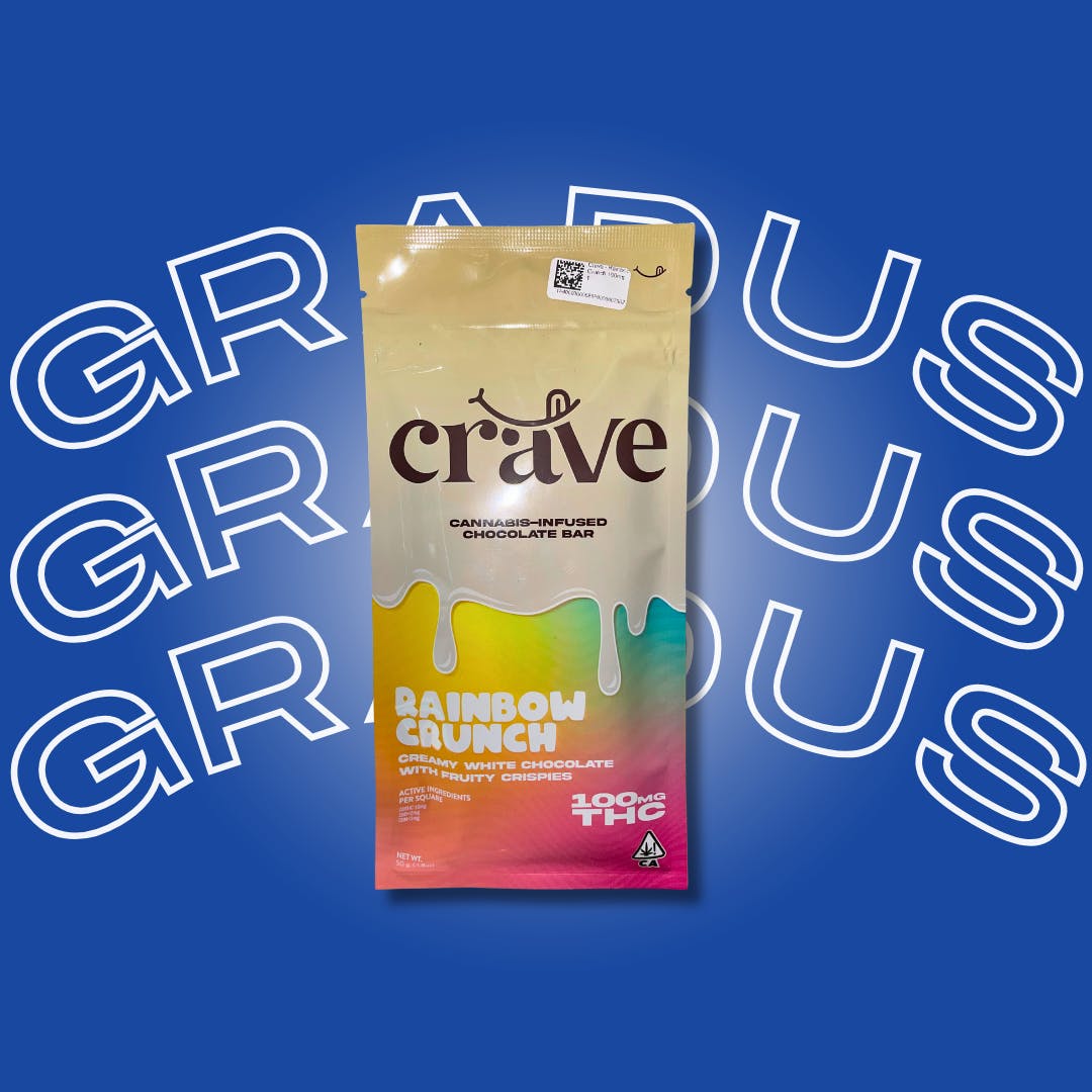 Photograph of product: Crave | Rainbow Crunch Bar