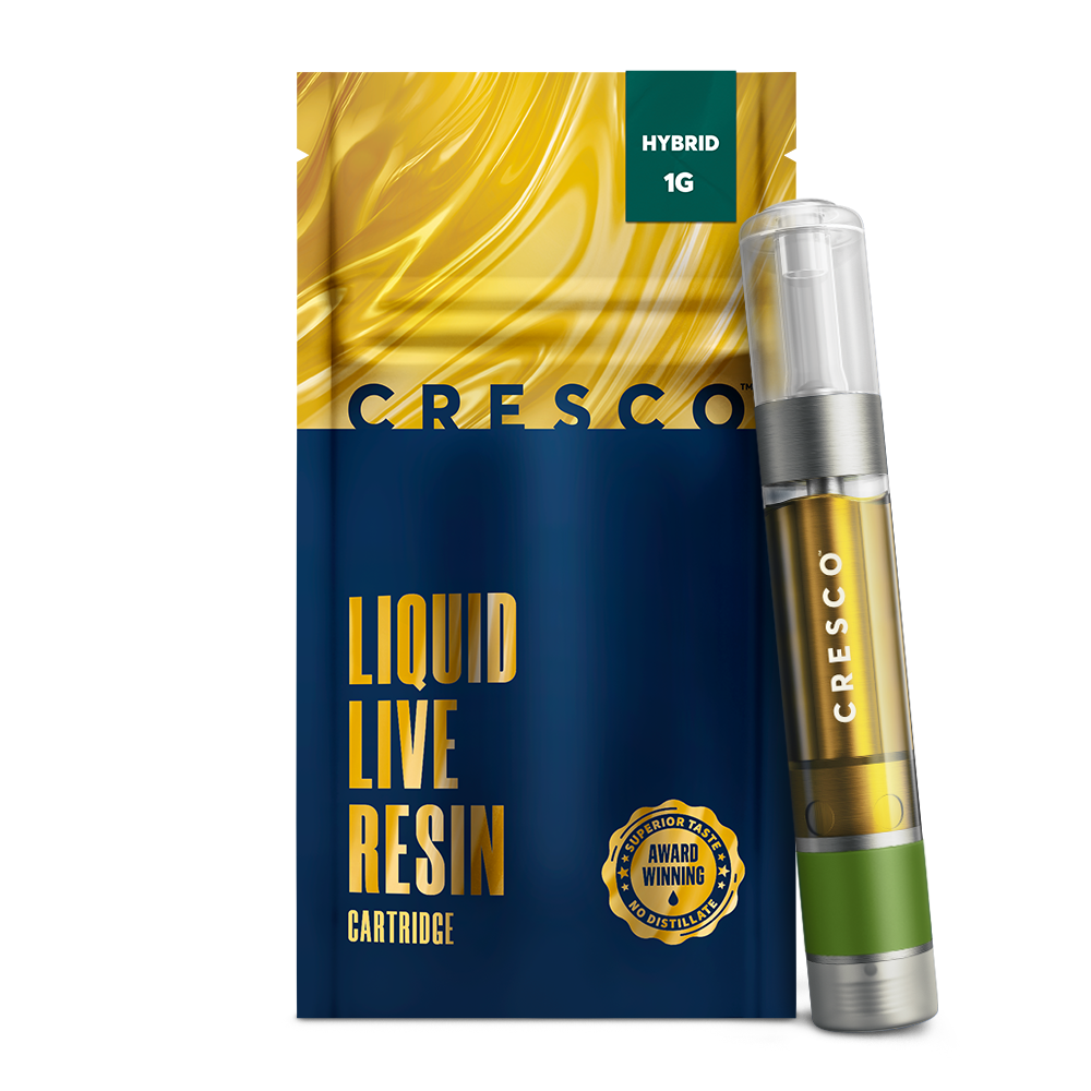 Photograph of product: Cresco Z-Face (H) Live Resin Cartridge 1g