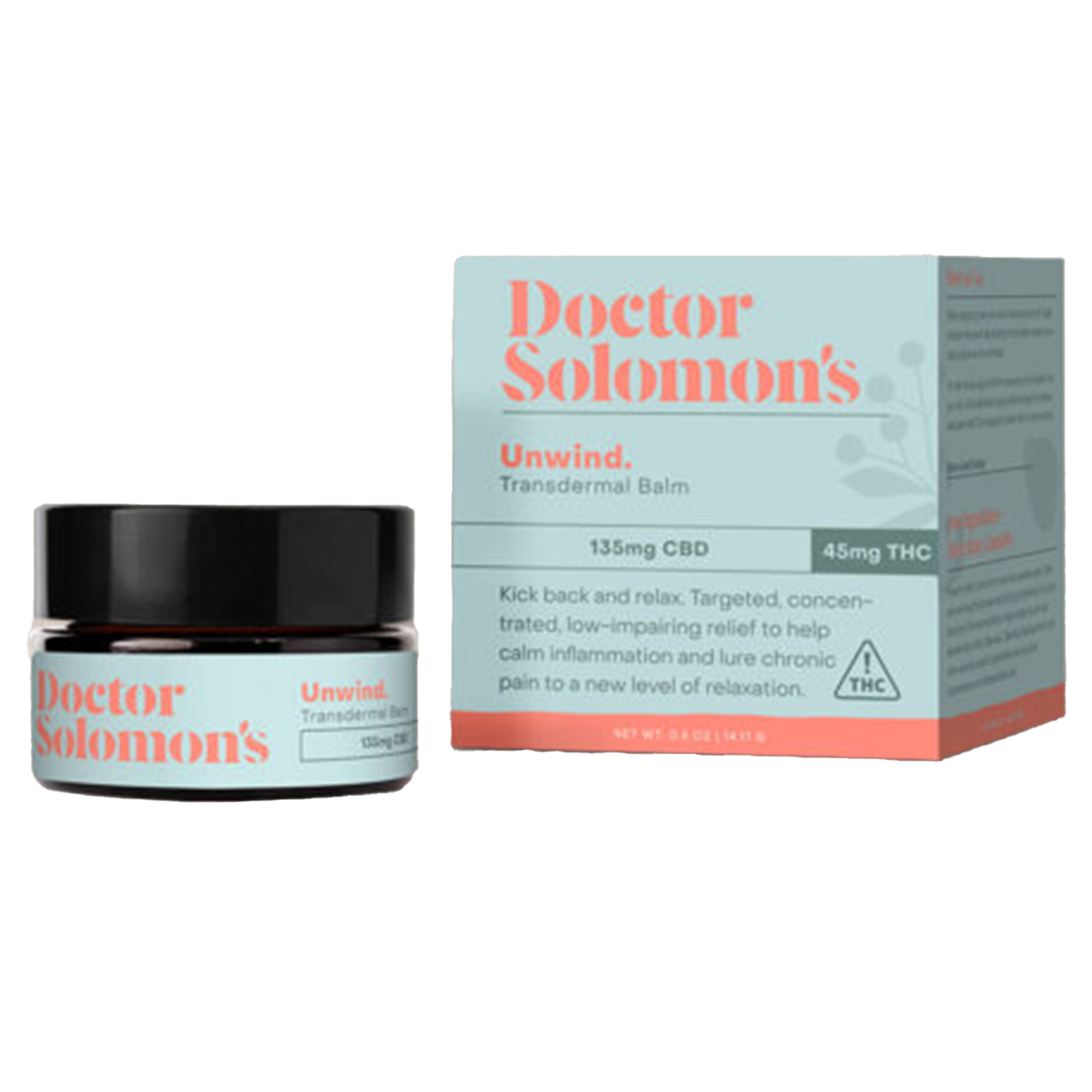 Photograph of product: Unwind 3:1 (CBD:TH-oui) Balm | 45mg