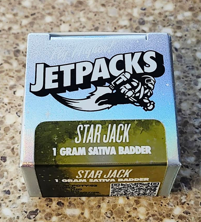 Photograph of product: Star Jack Badder | Oui'd Dominant | Jetpacks