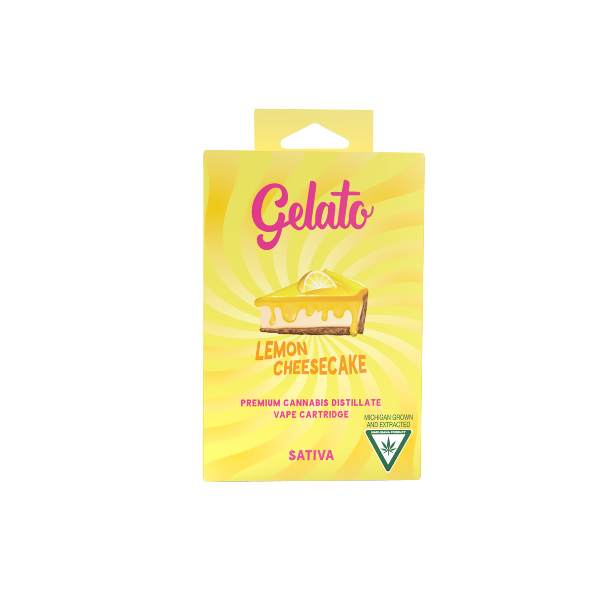 Photograph of product: Gelato | Lemon Cheesecake 510 Cart