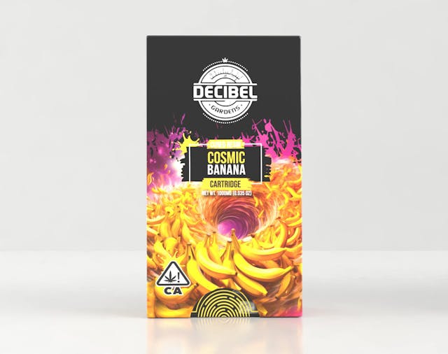 Photograph of product: Cosmic Banana | Cured Resin | 1g Cartridge