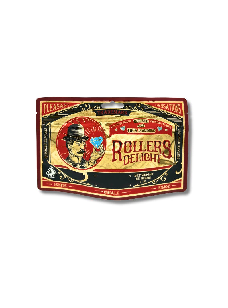 Photograph of product: Rollers Delight Infused Shake - Electric Lotus - 28g