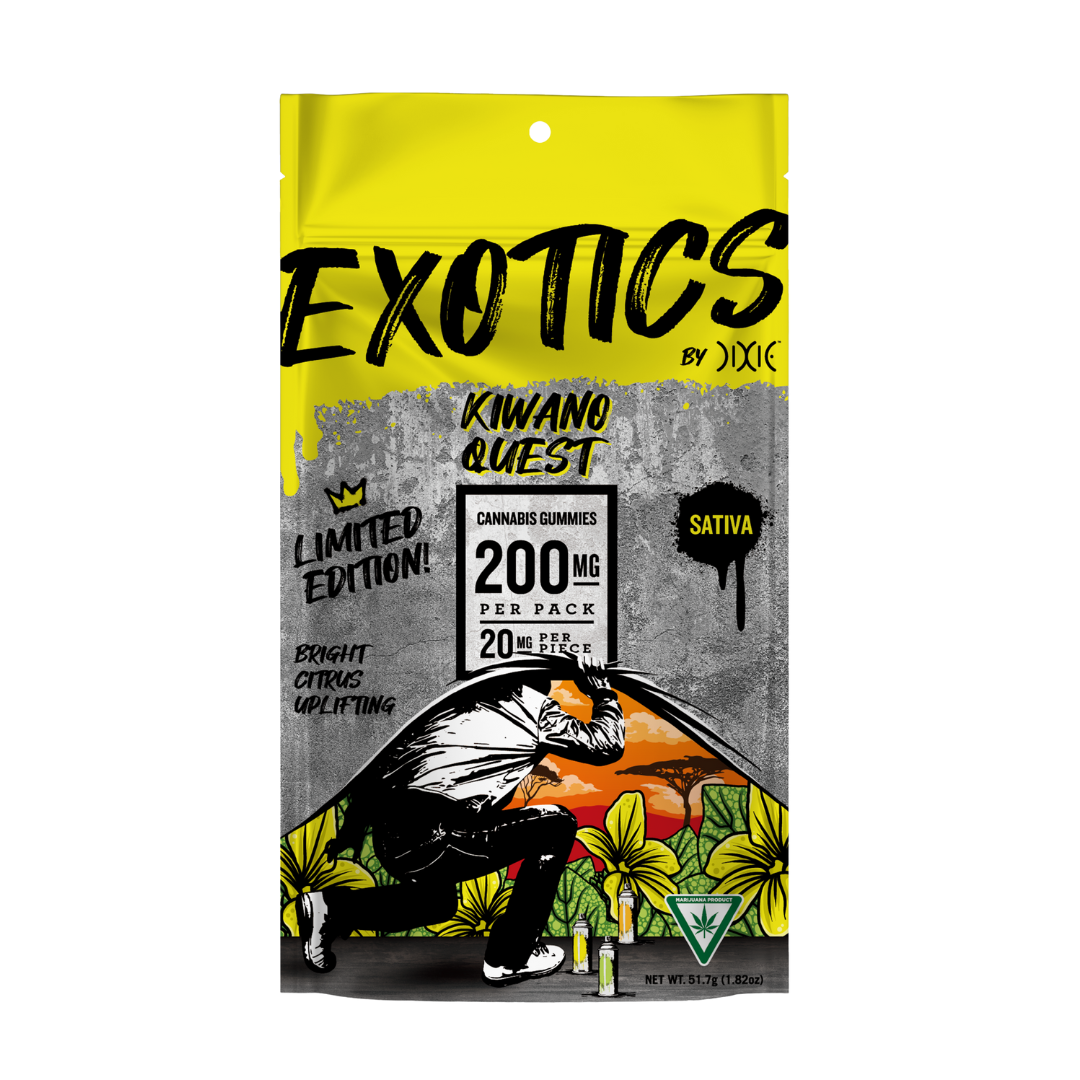 Photograph of Product: Dixie - Exotics - Kiwano Quest (200mg)