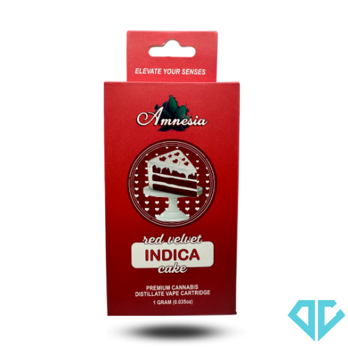 Photograph of product: Amnesia Red Velvet Cart 1g