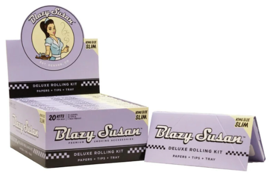 Photograph of product: Blazy Susan - Purple Deluxe Rolling Kit | King Size Slim