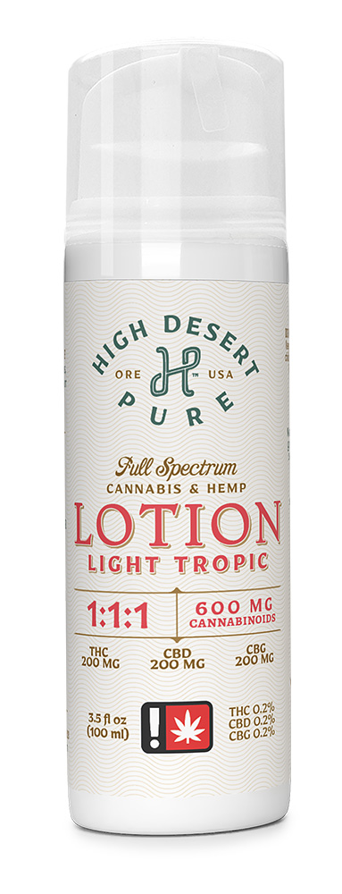 Photograph of product: HDP- Light Tropic Lotion 3.5 oz