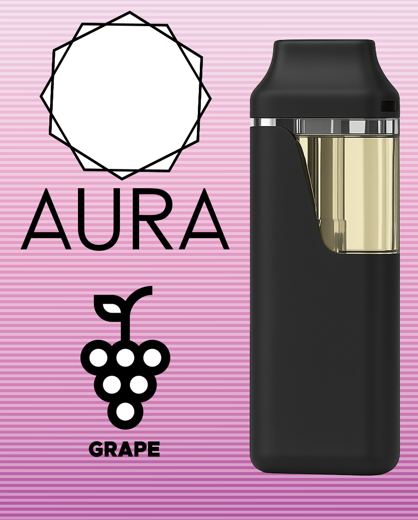 Photograph of product: Grape 1g Cured Resin Disposable Vape