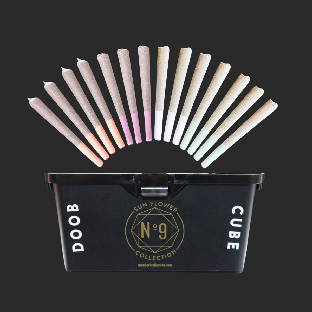 Photograph of product: Doob Cube Micro Preroll 7g Variety