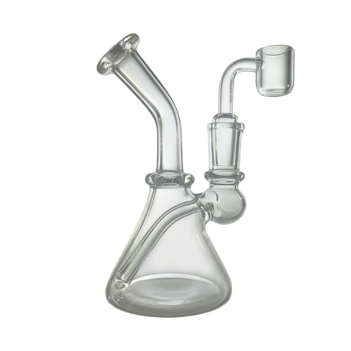 Photograph of product: Bell Rig 14mm Female - Clear, Compact Glass Water Pipe
