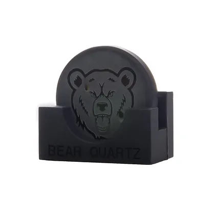 Photograph of product: Bear Quartz V2 Spinner Disk Cap Set - 40mm - Black (TAX INCLUDED)