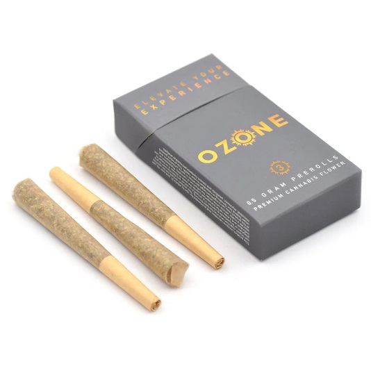 Photograph of product: Happy Hour #21 Pre-Roll 3-Pack
