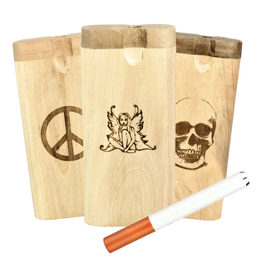 Photograph of product: Engraved Wooden Dugout |