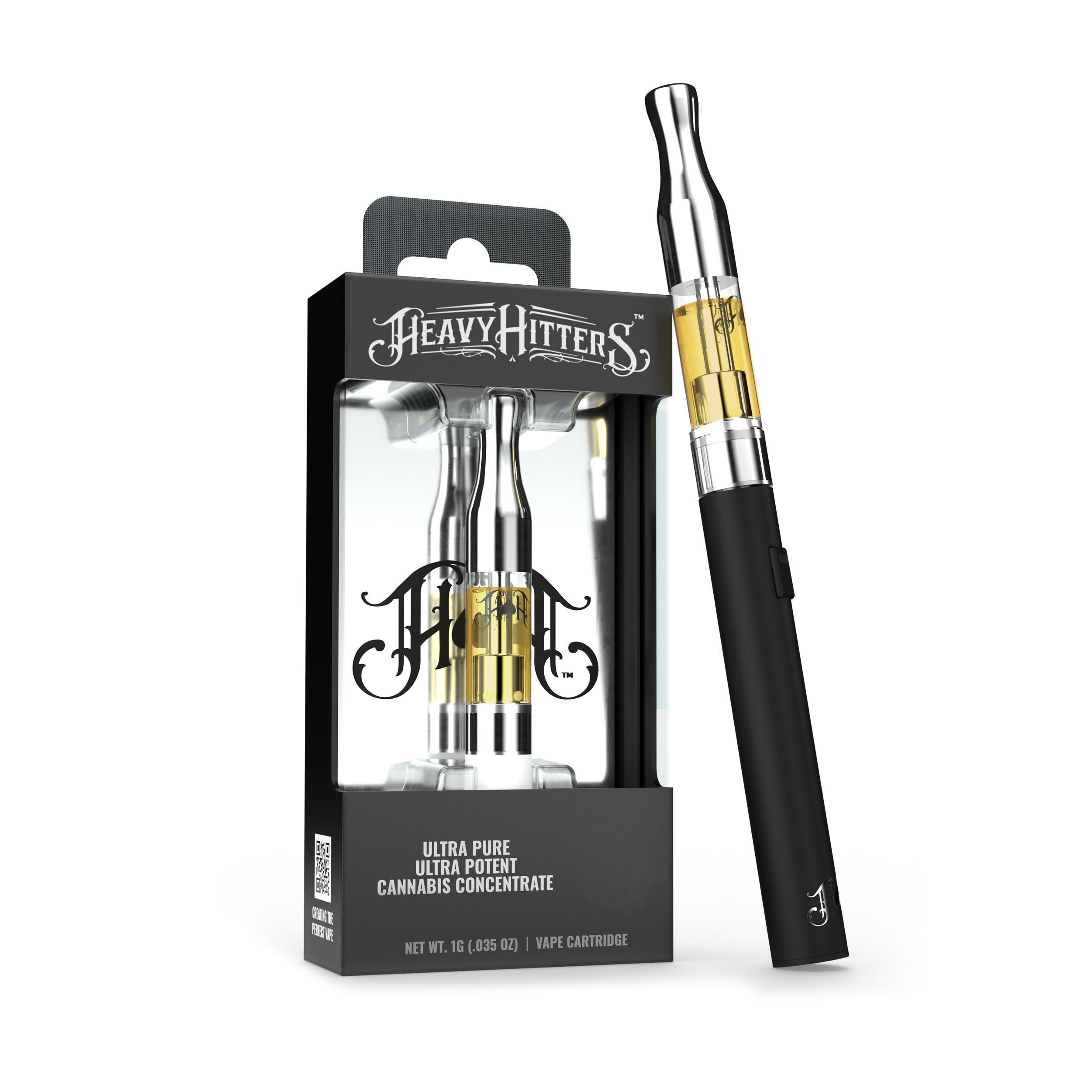 Photograph of product: Heavy Hitters | Skywalker OG | Vape Cartridge