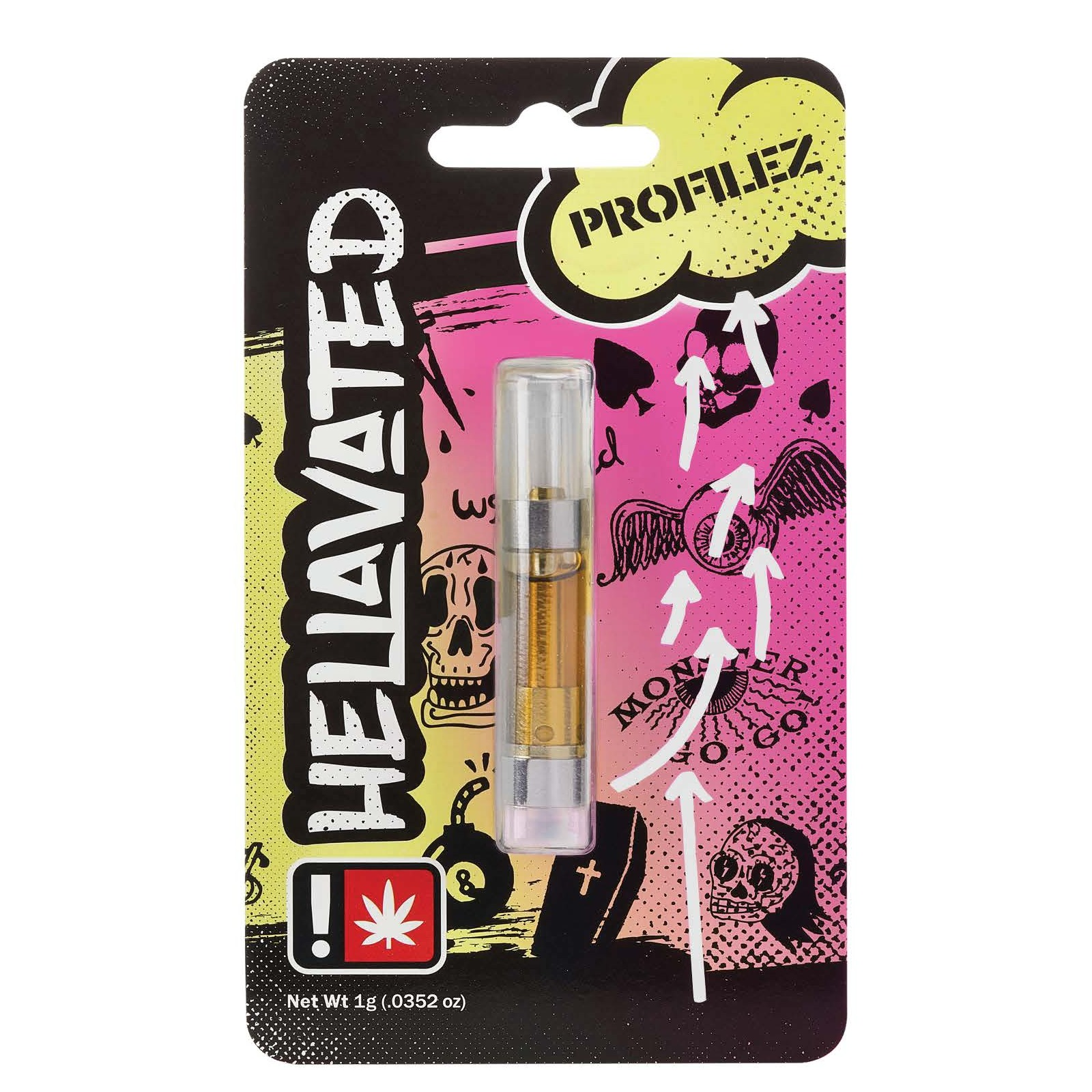 Photograph of product: Hellavated - Blueberry Dream