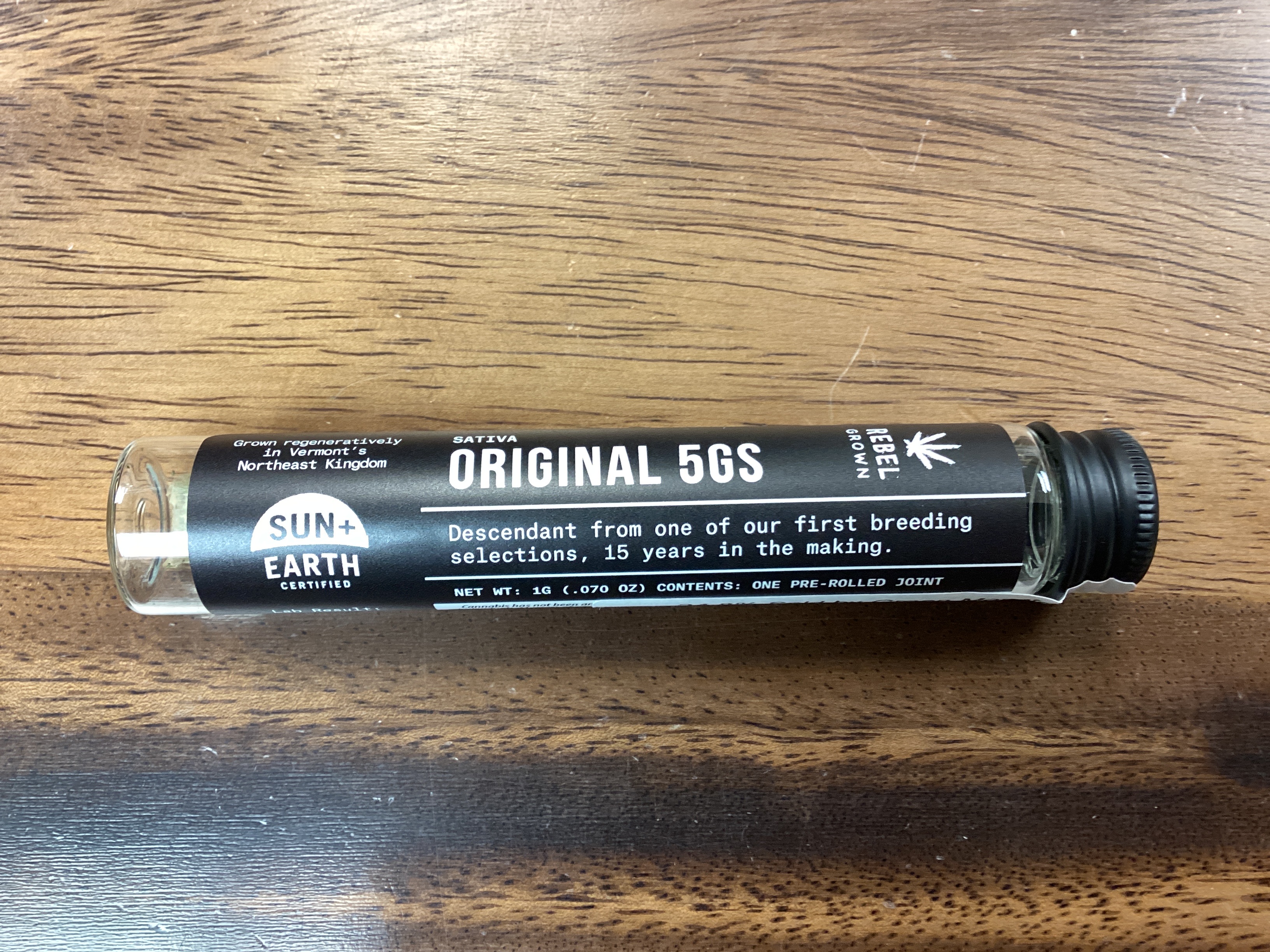 Photograph of product: 1g Original 5gs