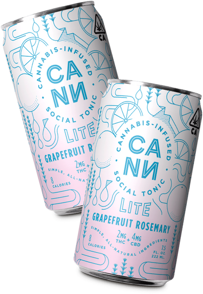 Photograph of Product: CANN Grapefruit Rosemary 6pk 8oz.