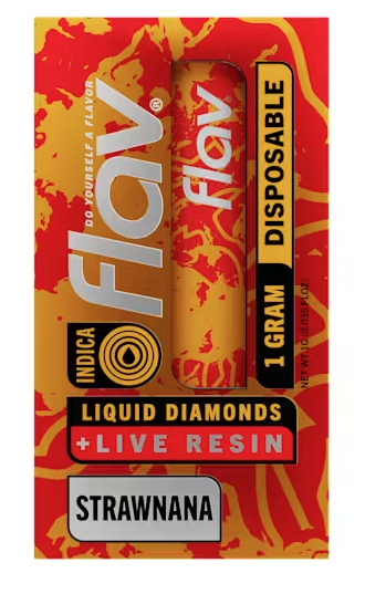 Photograph of product: Flav - Live Resin - Strawnana I - RTU - 1.0g