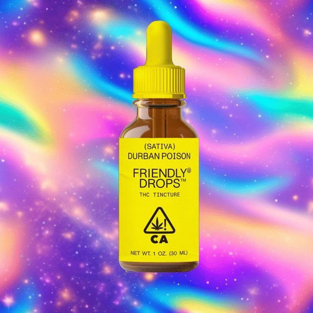 Photograph of product: Durban Poison THC Tincture (30ml) - 