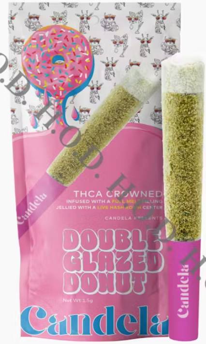 Photograph of product: CANDELA INFUSED DONUT | APPLE TARTZ x WHITE DEVIL