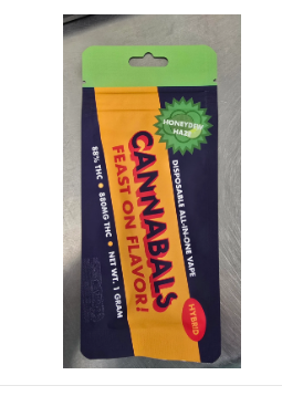 Photograph of product: Cannabals | 1g AIO Vape Cartridge | Honeydew Haze