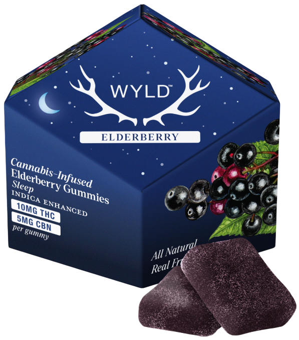 Photograph of product: Elderberry - TH-oui:CBN 10 Pack (100mg)