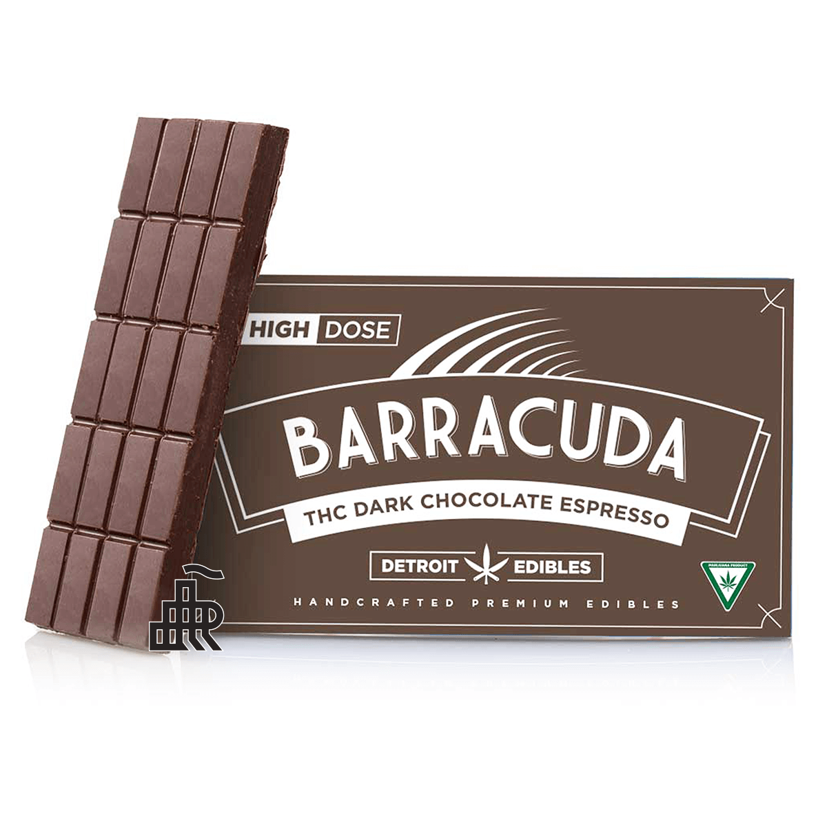 Photograph of product: Espresso Dark Chocolate | Barracuda Bar | 20pc