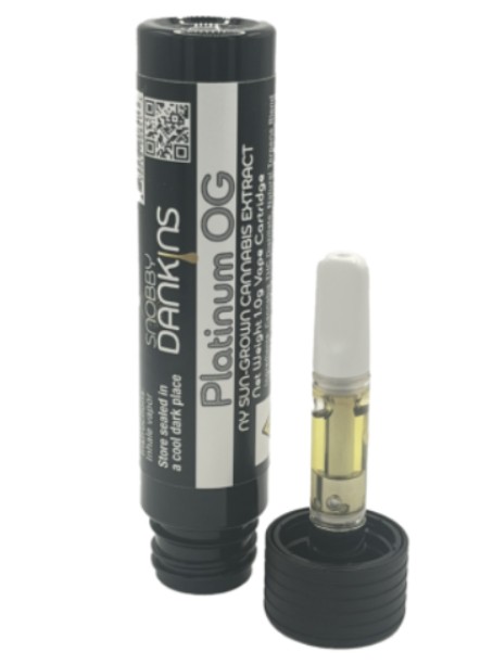 Photograph of product: Snobby Dankins | Platinum OG | Vape